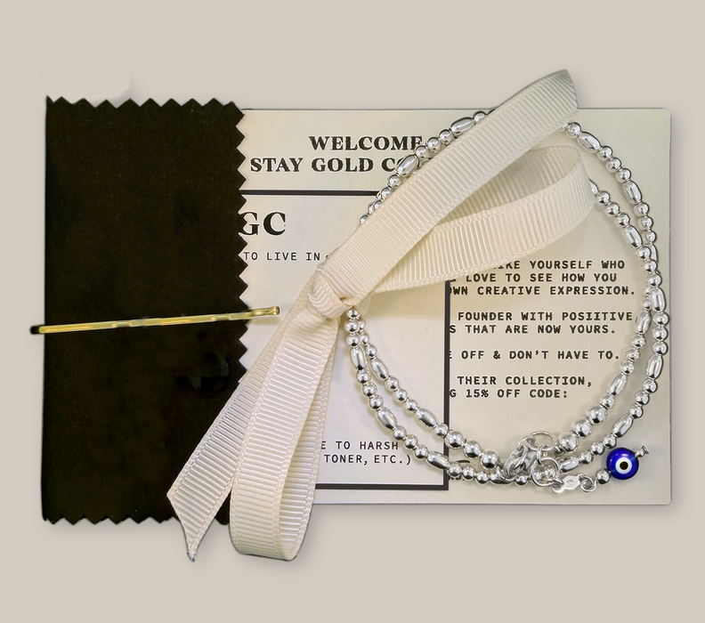 Silver Stay Charmed Necklace