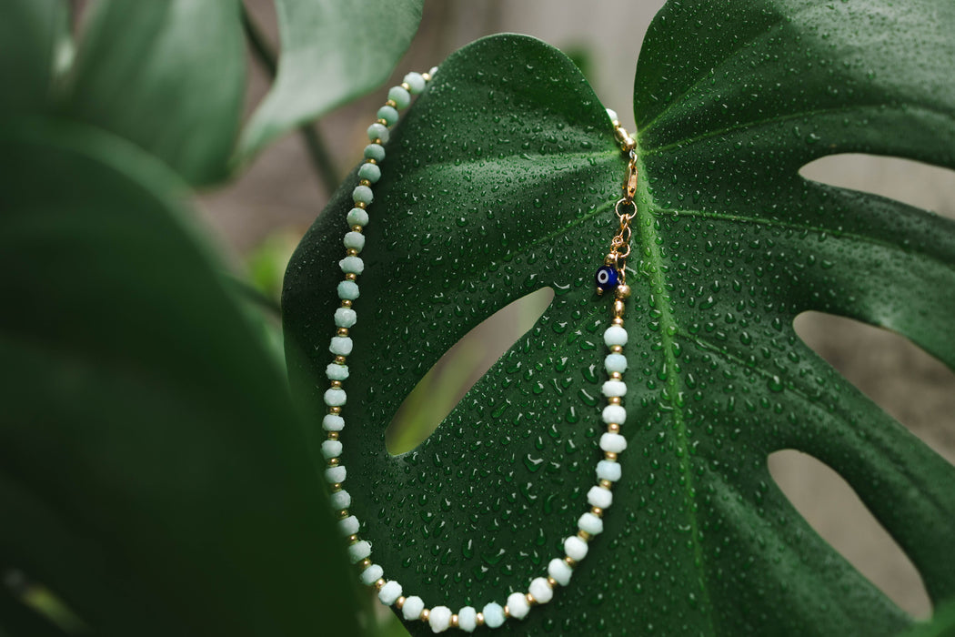 Blue Opal Choker